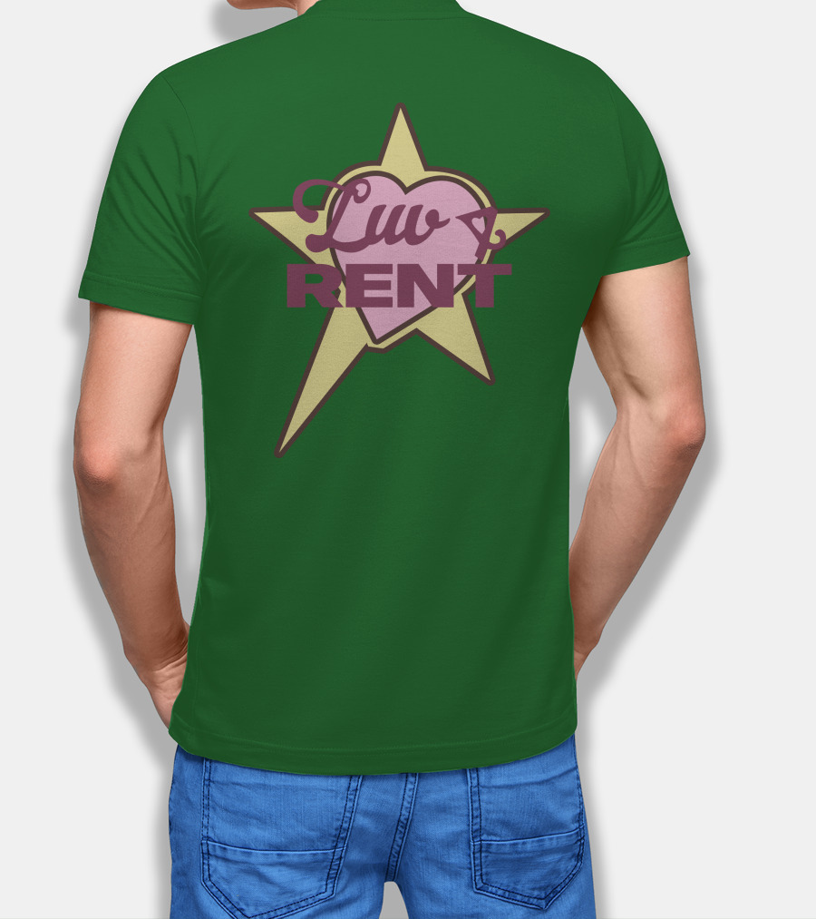Smino Luv 4 Rent Pink Heart Star T-Shirt