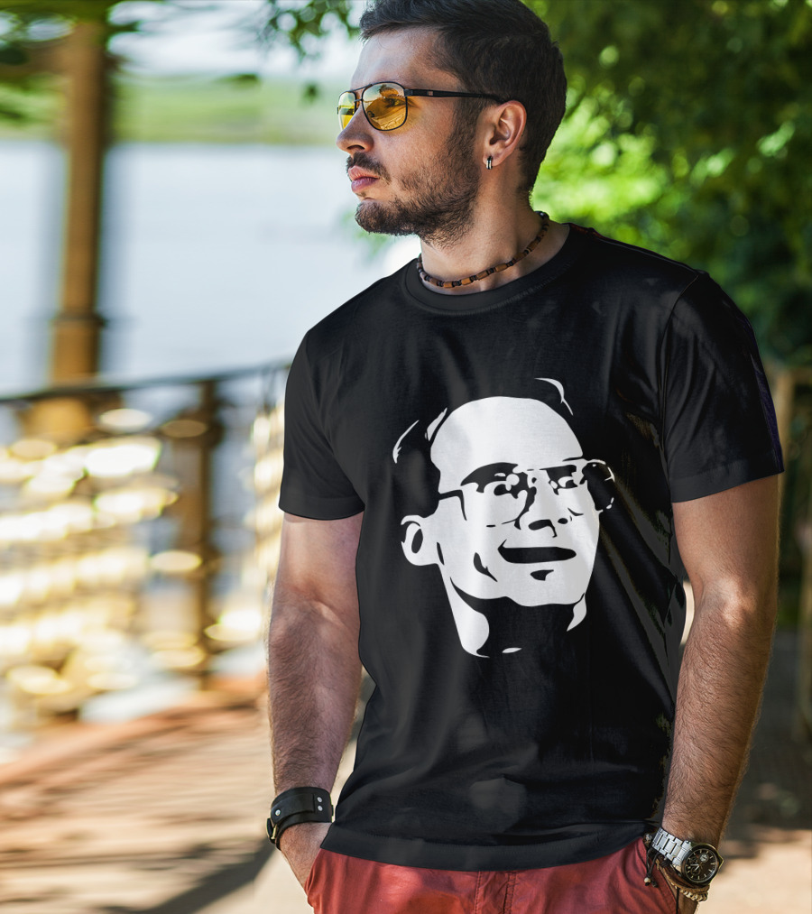 Mathewaew Cornette Face Stencil T-Shirt