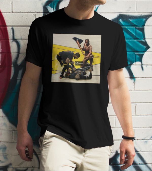 Revive Cleveland Basketball Courtside Gaming Fusion T-Shirt