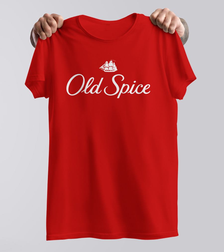 Old Spice Red Classic Ship T-Shirt