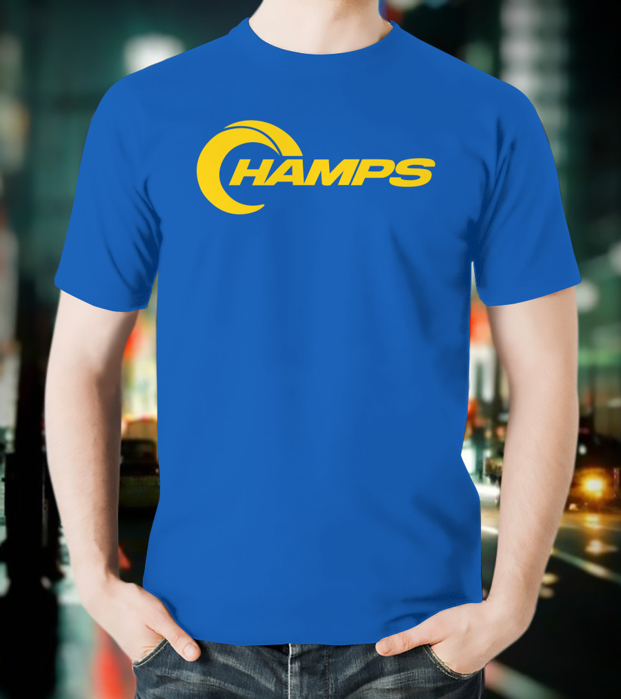 La Champs Danpatrick Yellow Crescent Rams Inspired Merch T-Shirt