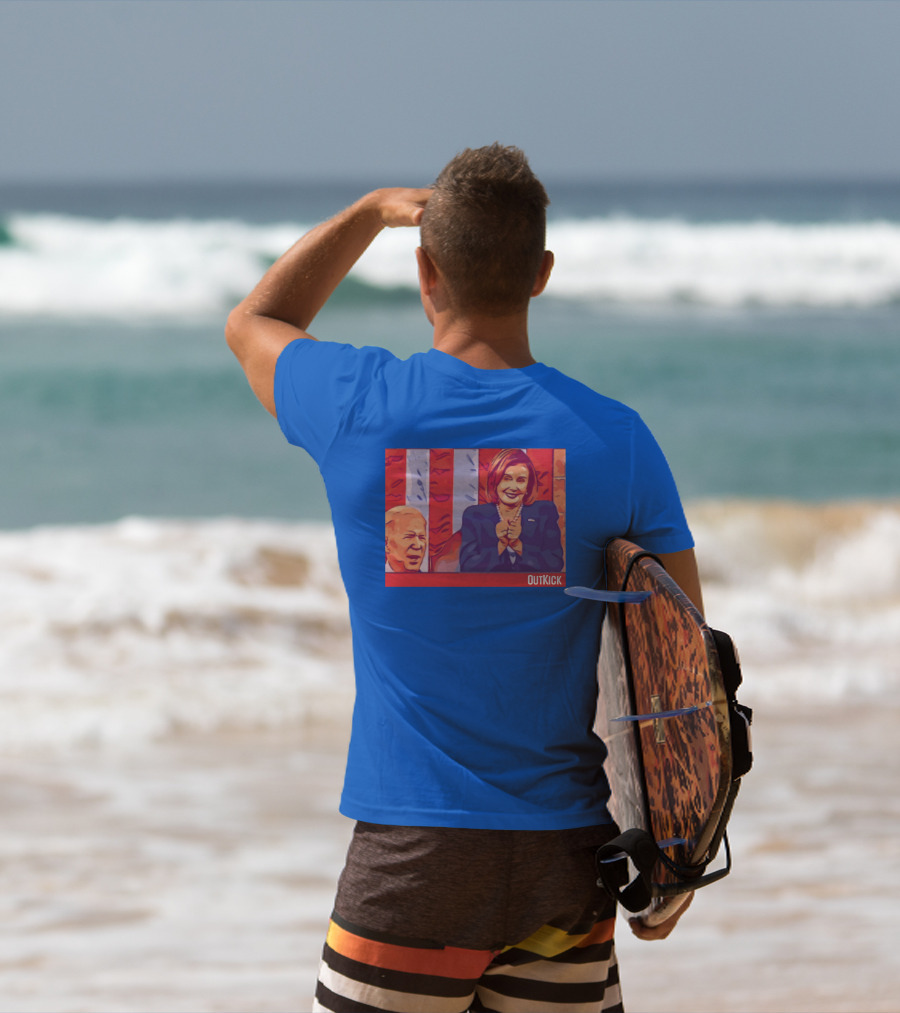 OutKick Creepy Pelosi Patriotic T-Shirt