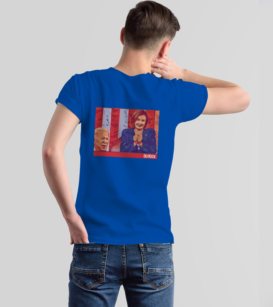 OutKick Creepy Pelosi Patriotic T-Shirt