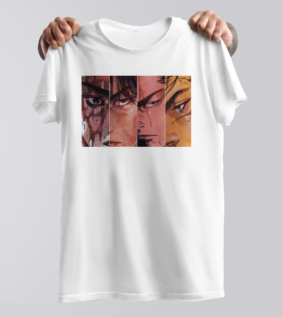 Vagabond Miyamoto Musashi Sasaki Takehiko Inoue Manga T-Shirt