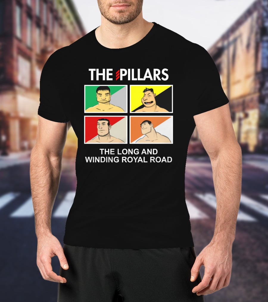 The Pillars The Long And Winding Royal Road Manga Cartoon Characters T-Shirt