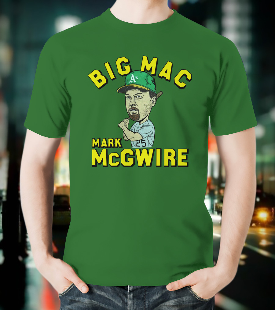 Big Mac Mark McGwire Oakland A's 25 T-Shirt