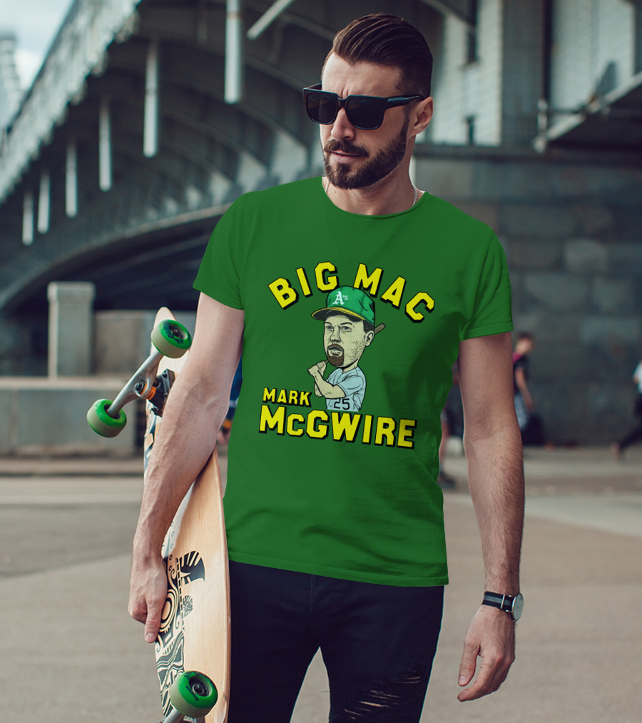 Big Mac Mark McGwire Oakland A's 25 T-Shirt