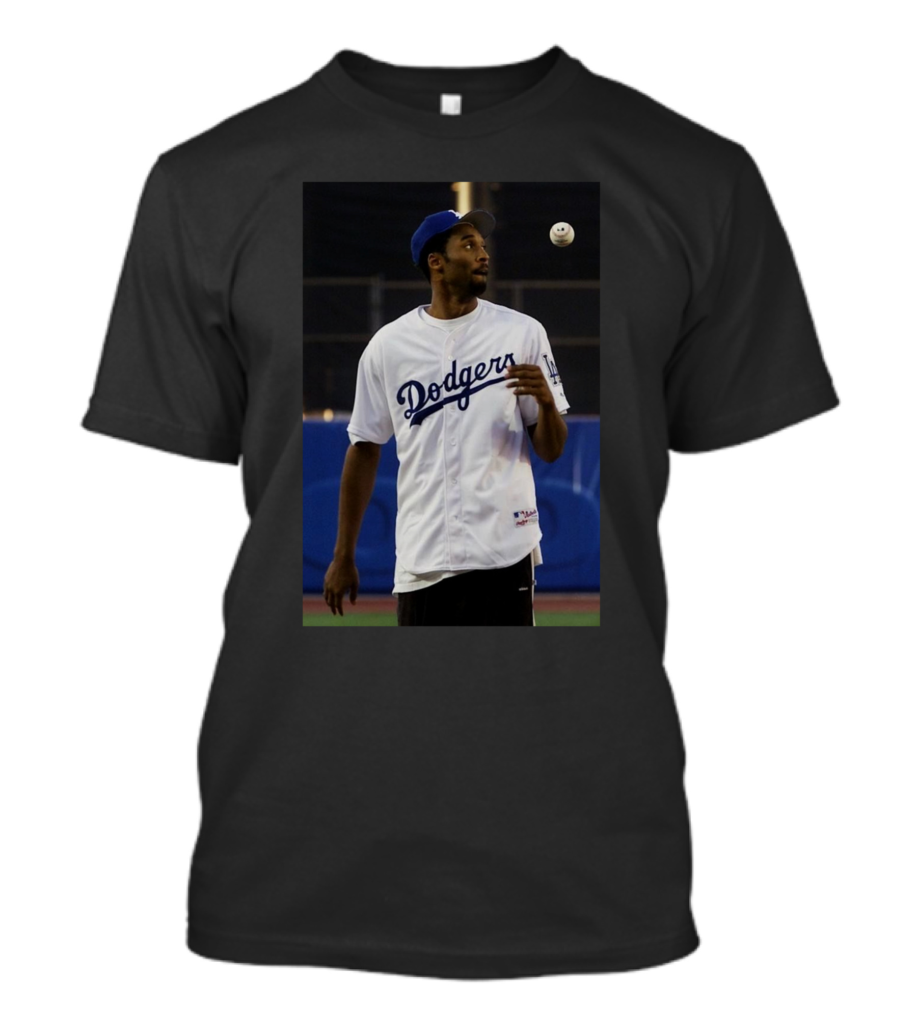 Los Angeles Dodgers Jersey Kobe Bryant Sports T-Shirt
