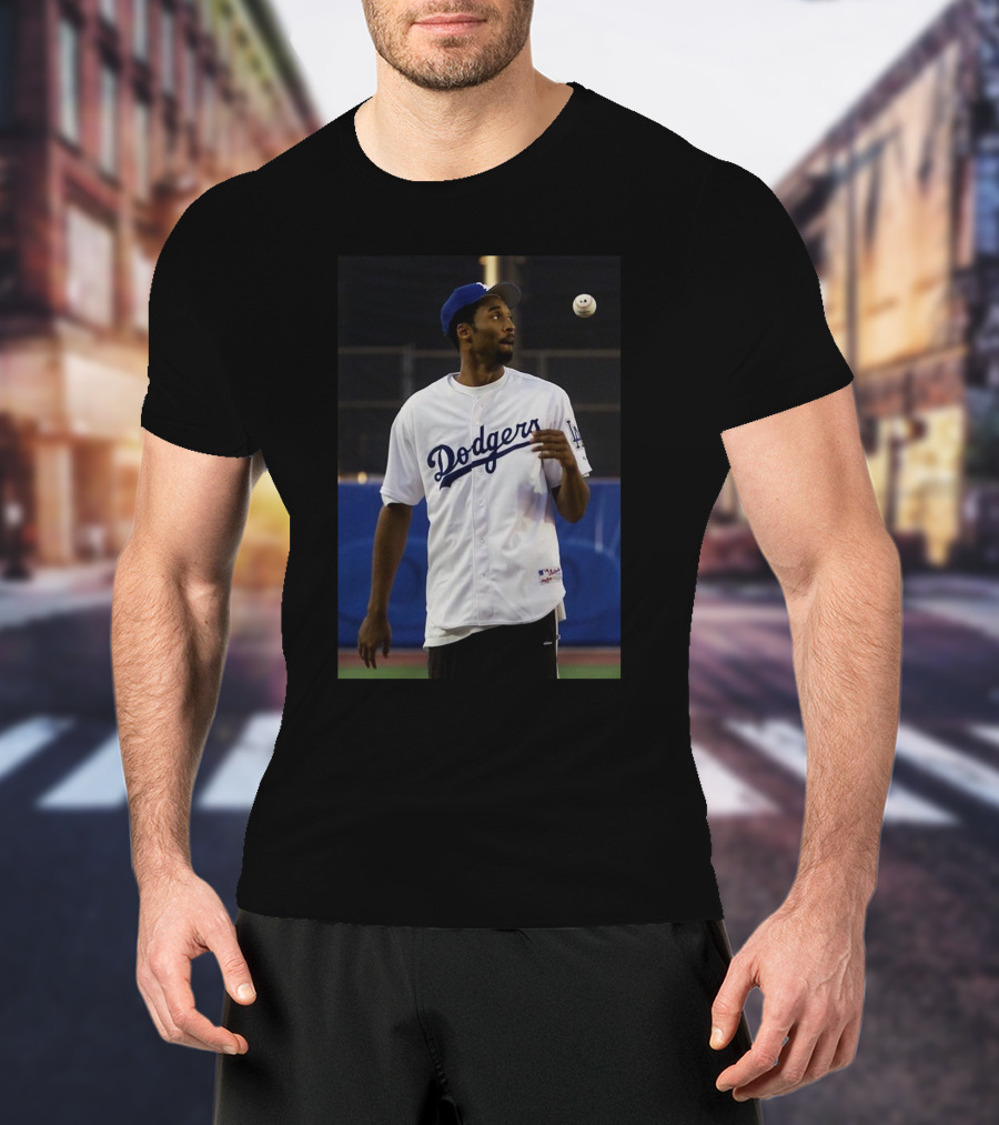 Los Angeles Dodgers Jersey Kobe Bryant Sports T-Shirt