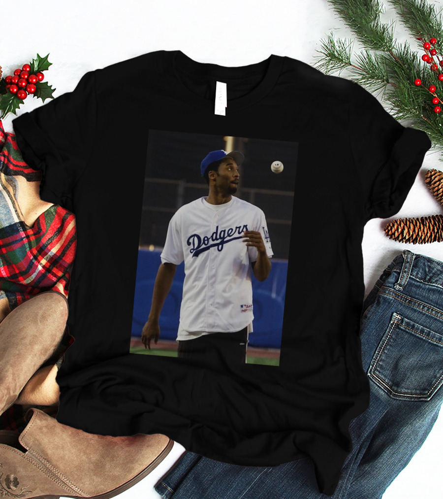Los Angeles Dodgers Jersey Kobe Bryant Sports T-Shirt