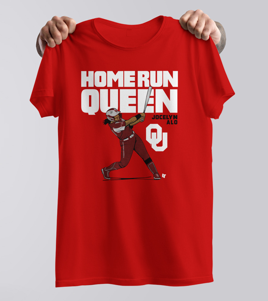 Home Run Queen Jocelyn Alo Oklahoma OU T-Shirt