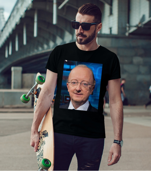 Pfwa Presidents John Clayton Sports Analyst Image T-Shirt