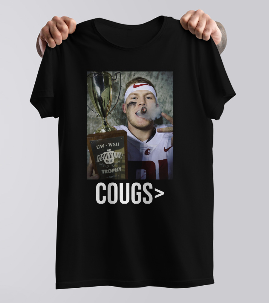 COUGS Apple Cup Trophy Victory WSU T-Shirt