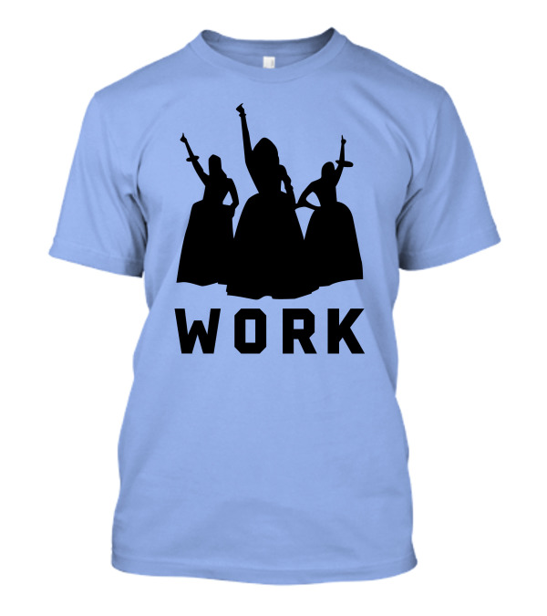Work Schuyler Sisters Silhouette Hamilton Musical T-Shirt
