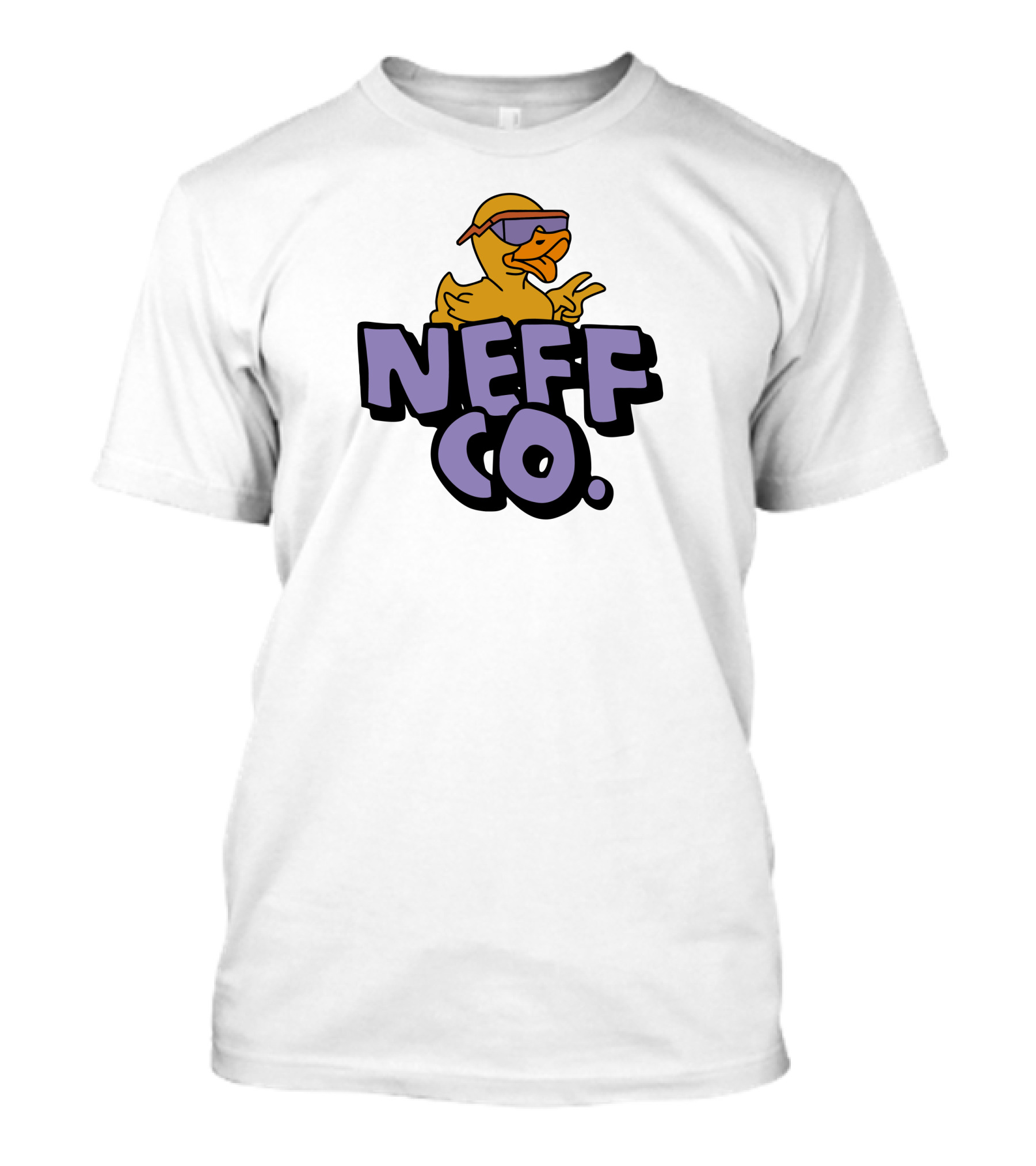 Neff Co Duck Peace Gesture Sunglasses T-Shirt