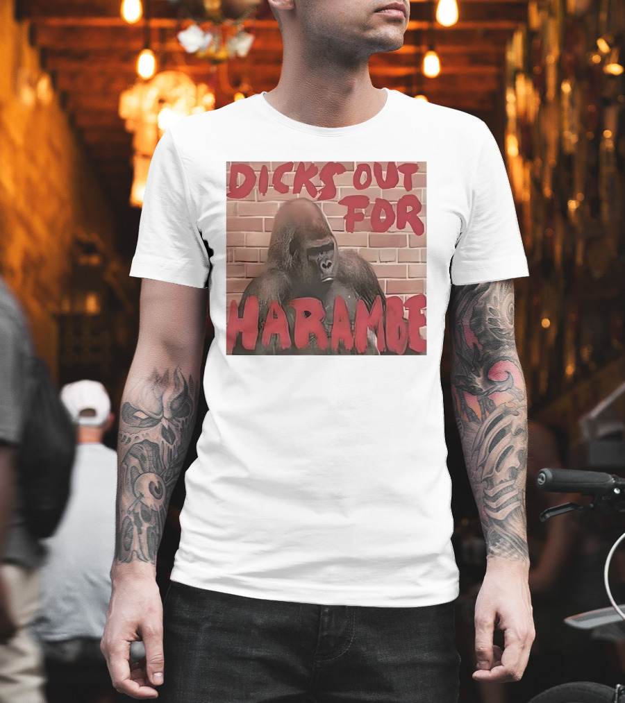 Dicks Out For Harambe T-Shirt