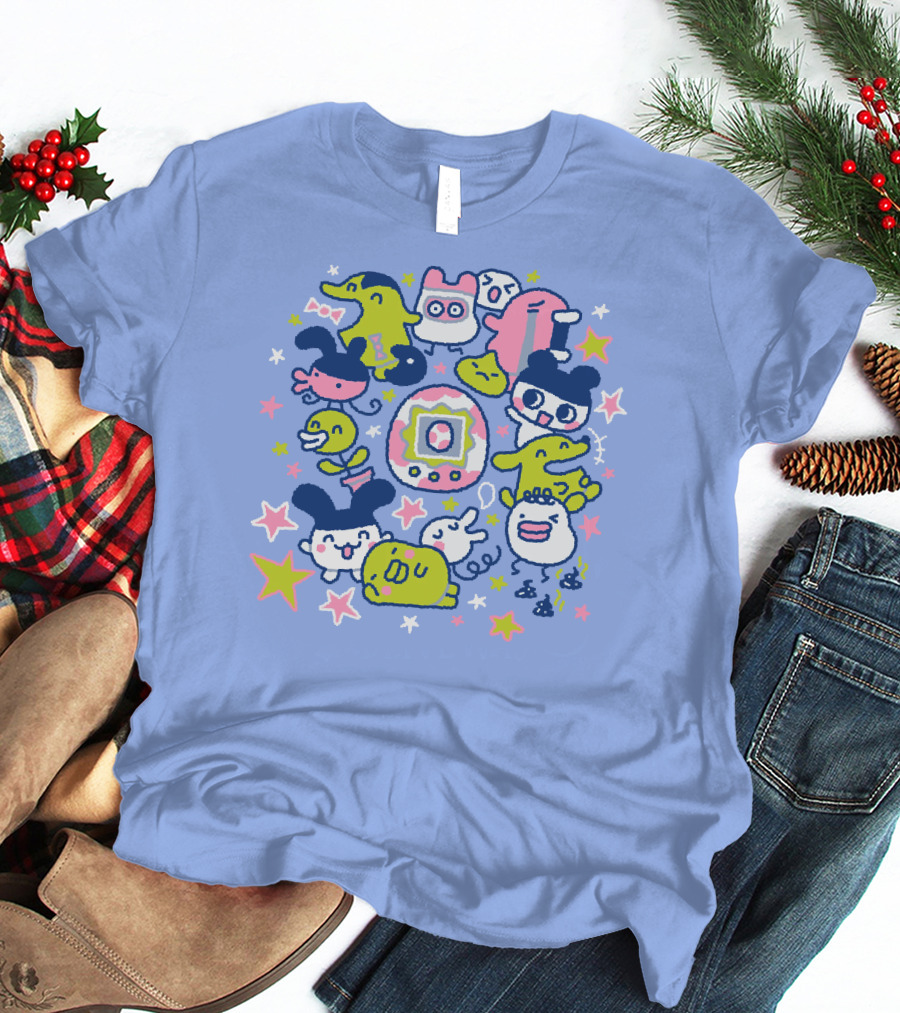 Tamagotchi Eggcellent Friends Adventure T-Shirt