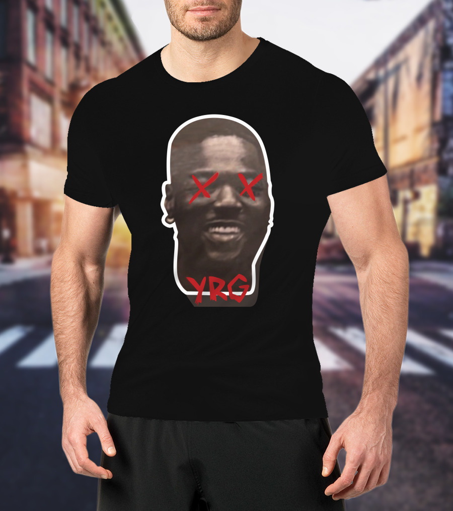 Yourrage Gaming YRG Red X Eyes Face T-Shirt
