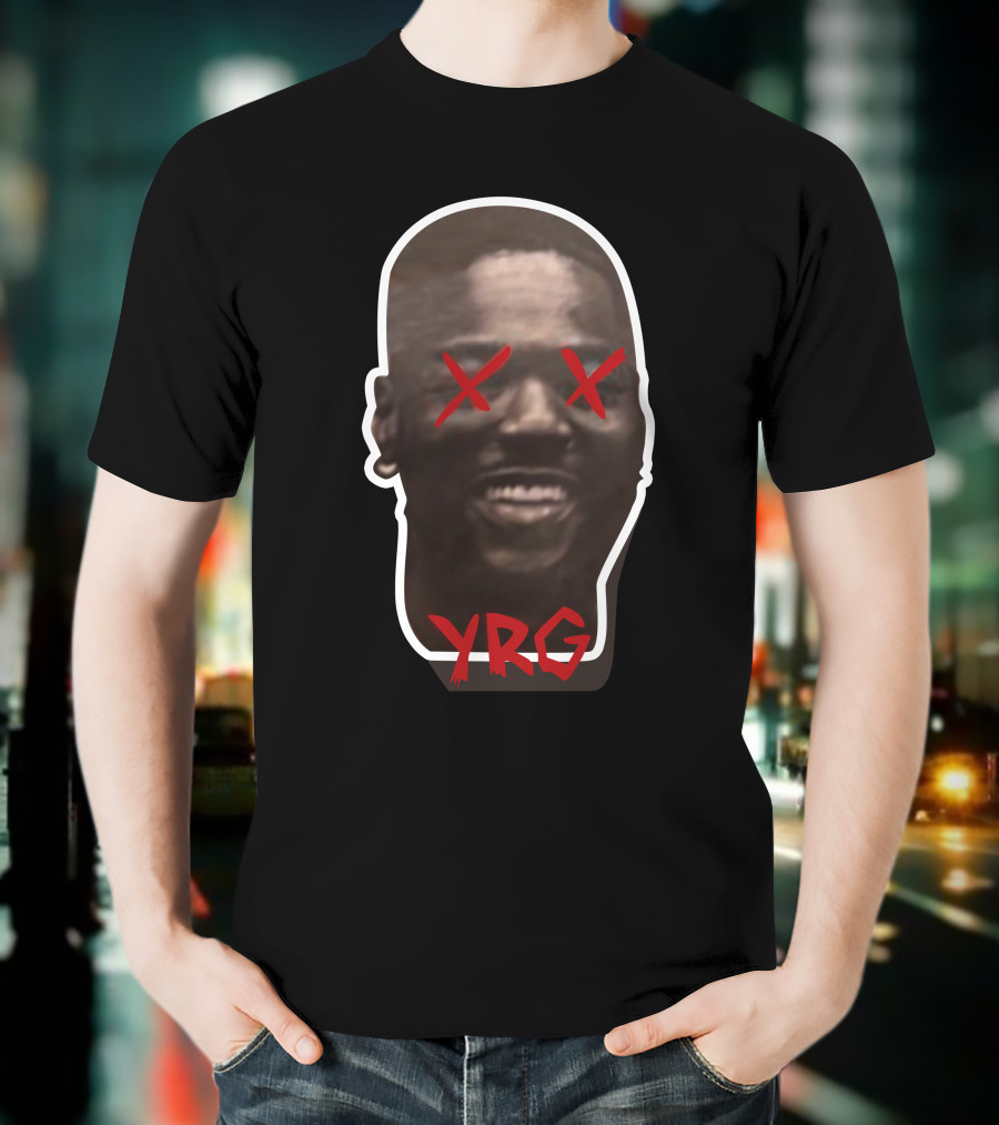 Yourrage Gaming YRG Red X Eyes Face T-Shirt