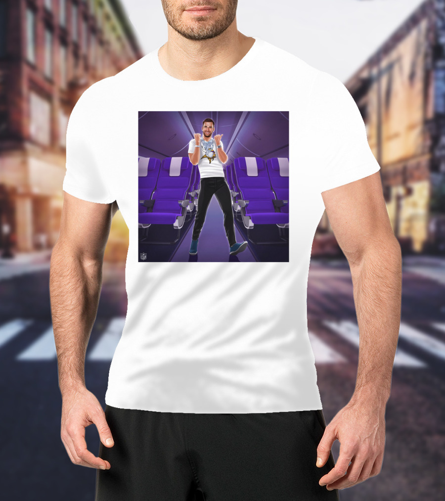 Kirko And The Vikings Airplane T-Shirt