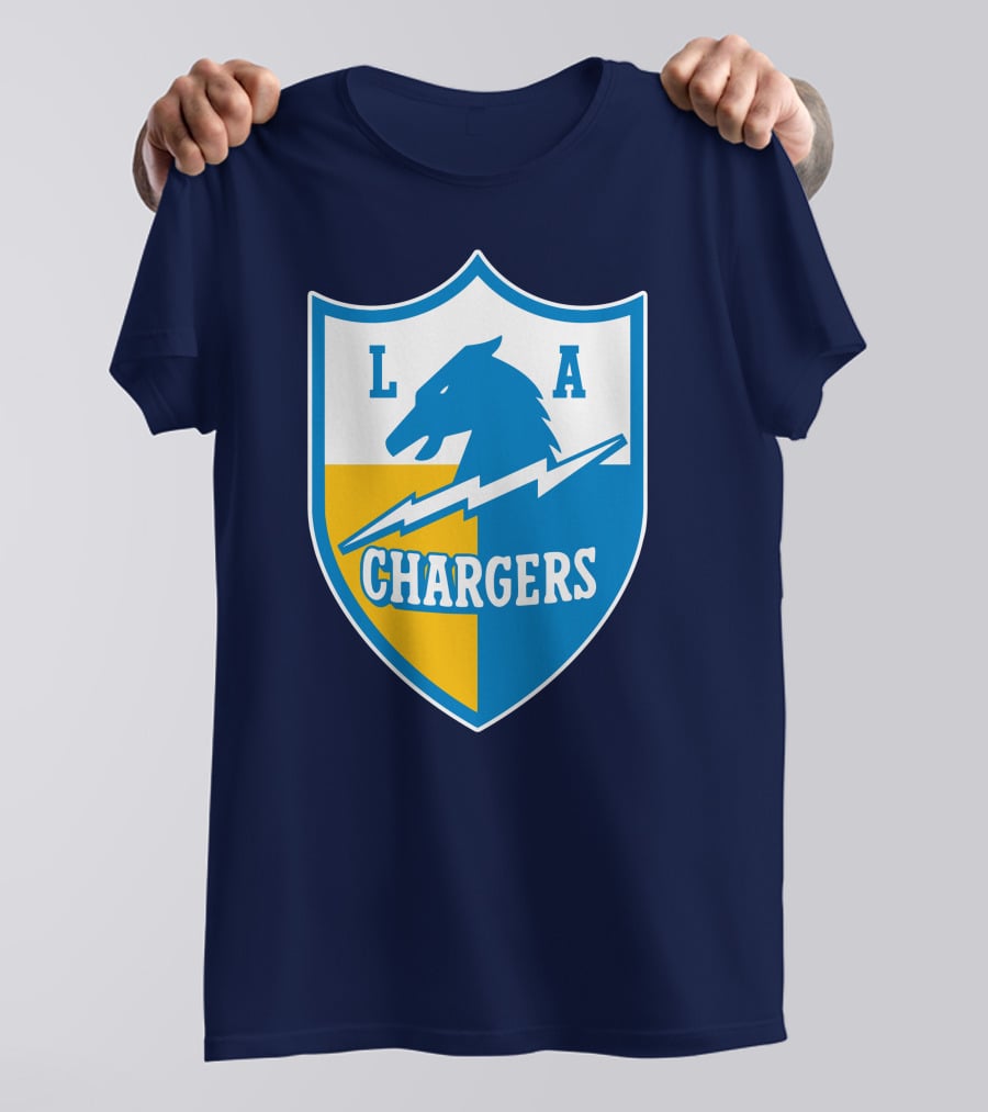 Los Angeles Chargers LA Shield Chargers Vintage T-Shirt