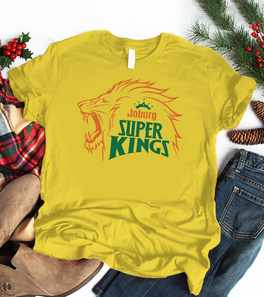Joburg Super Kings Roaring Lion Emblem T-Shirt