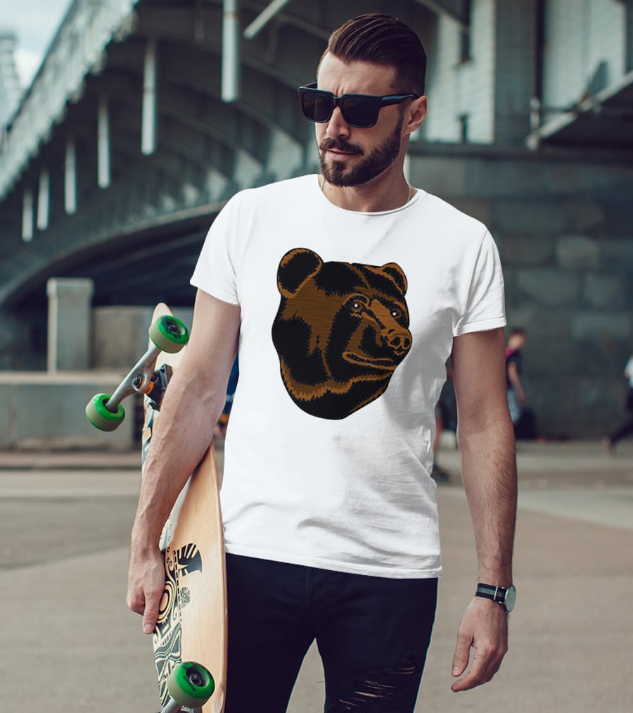 Bruins Special Edition Authentic Pro Bear Face T-Shirt