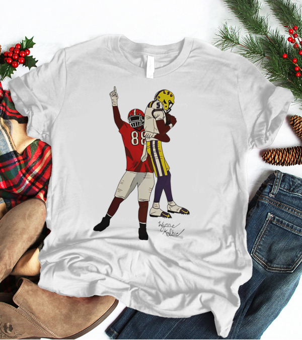 Jalen Carter Wynne Kelbie LSU Georgia Football 88 5 T-Shirt