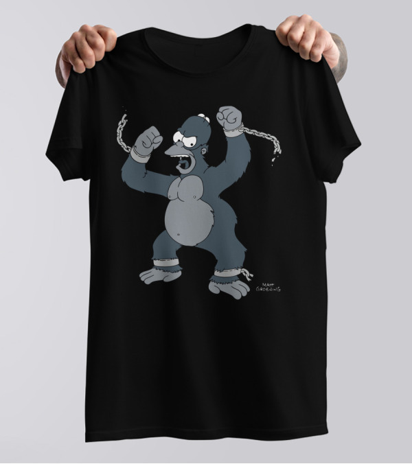 King Homer The Simpsons Matt Groening T-Shirt