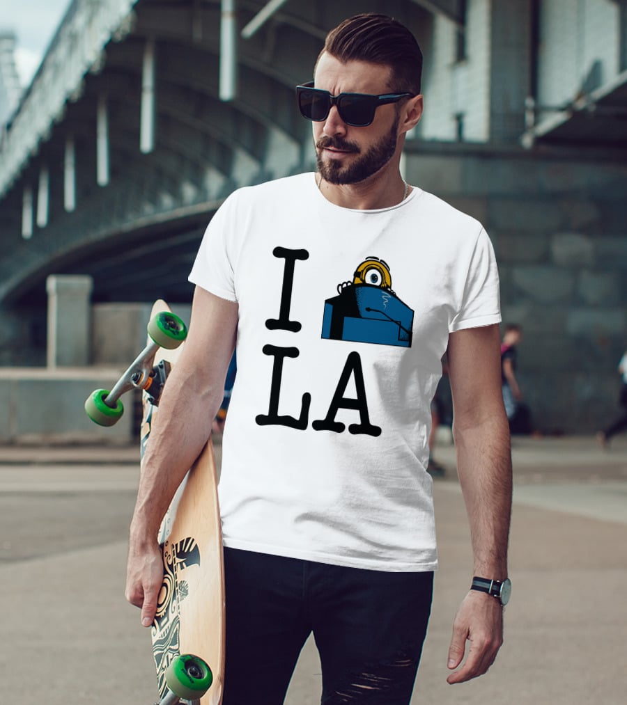 I Love Yellow Guy LA T-Shirt