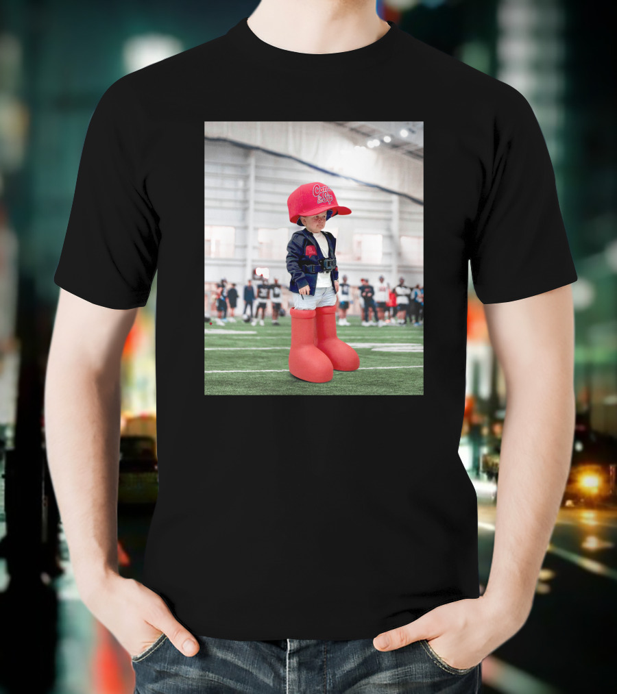 Hasbulla Wearing Come To The Sip Cap And Boots On Football Field T-Shirt