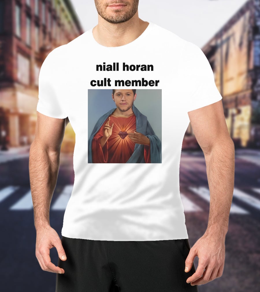 Niall Horan Cult Member Sacred Heart T-Shirt