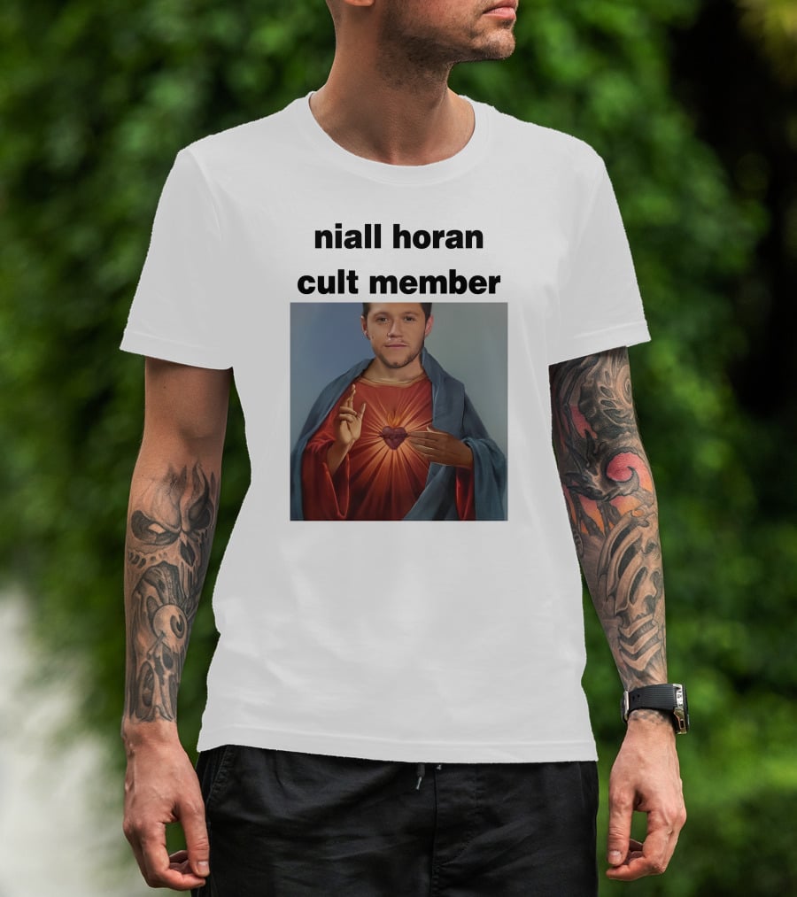 Niall Horan Cult Member Sacred Heart T-Shirt
