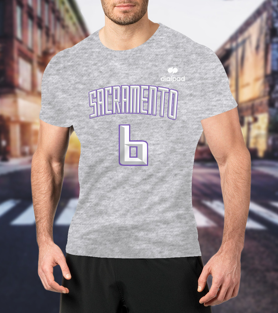 Dialpad Sacramento Basketball-Inspired Number 6 T-Shirt