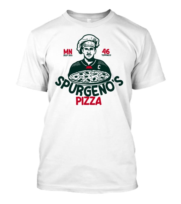 MN Deep Dish Spurgeno's Pizza 46 Toppings T-Shirt