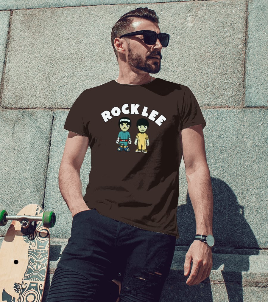 Rock Lee Chenille Martial Arts Duo T-Shirt