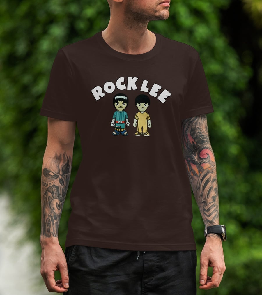 Rock Lee Chenille Martial Arts Duo T-Shirt