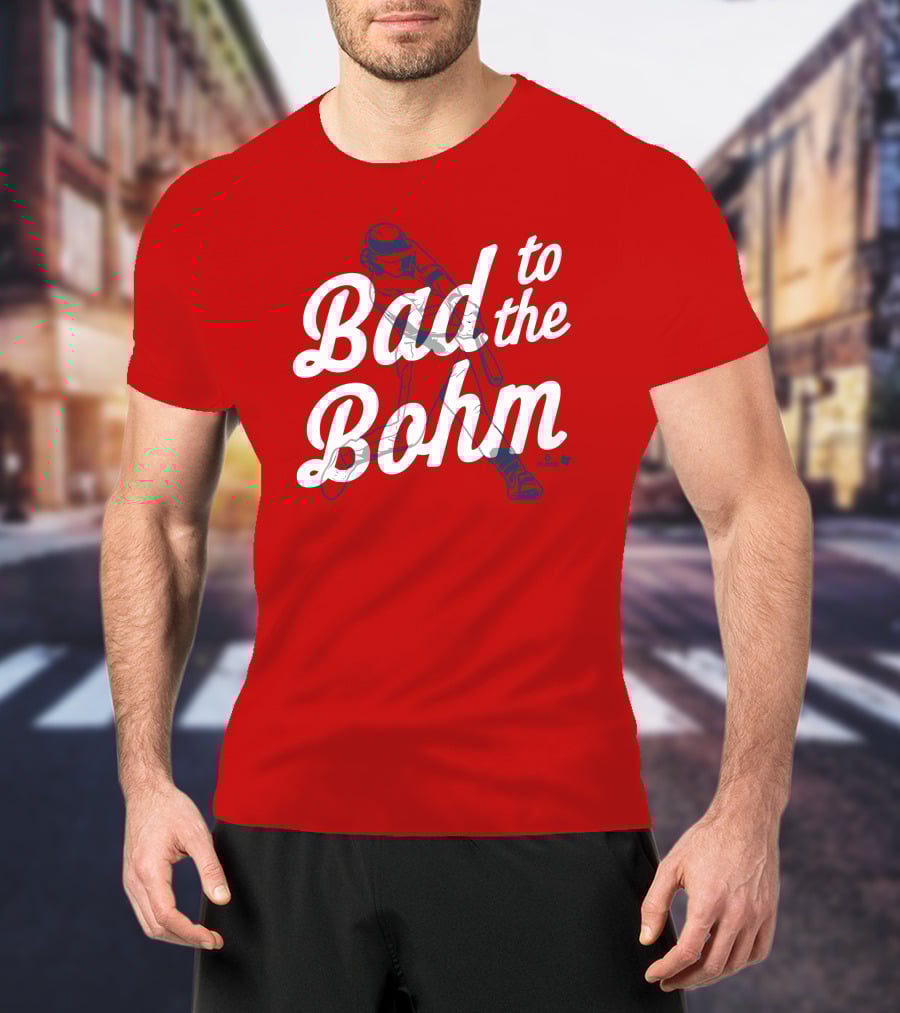 Bad To The Bohm Baseball Swing Visualization T-Shirt