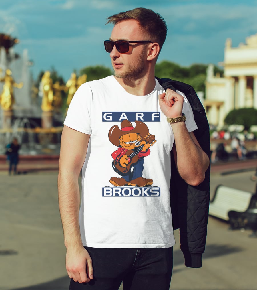 GARFIELD GARF BROOKS COWBOY WITH GUITAR T-Shirt
