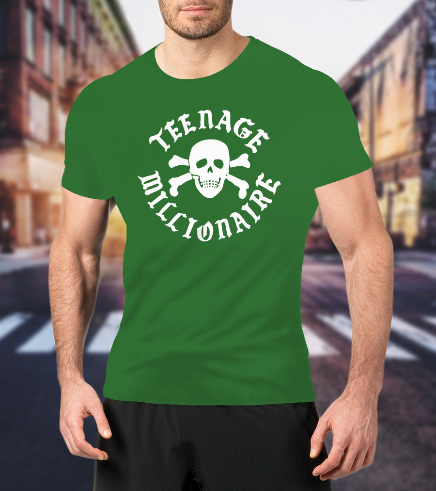 Teenage Millionaire Skull And Crossbones Classic T-Shirt