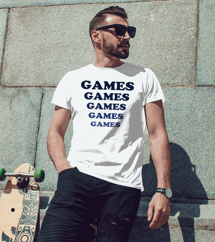 Games Games Games Games Games Infinity T-Shirt