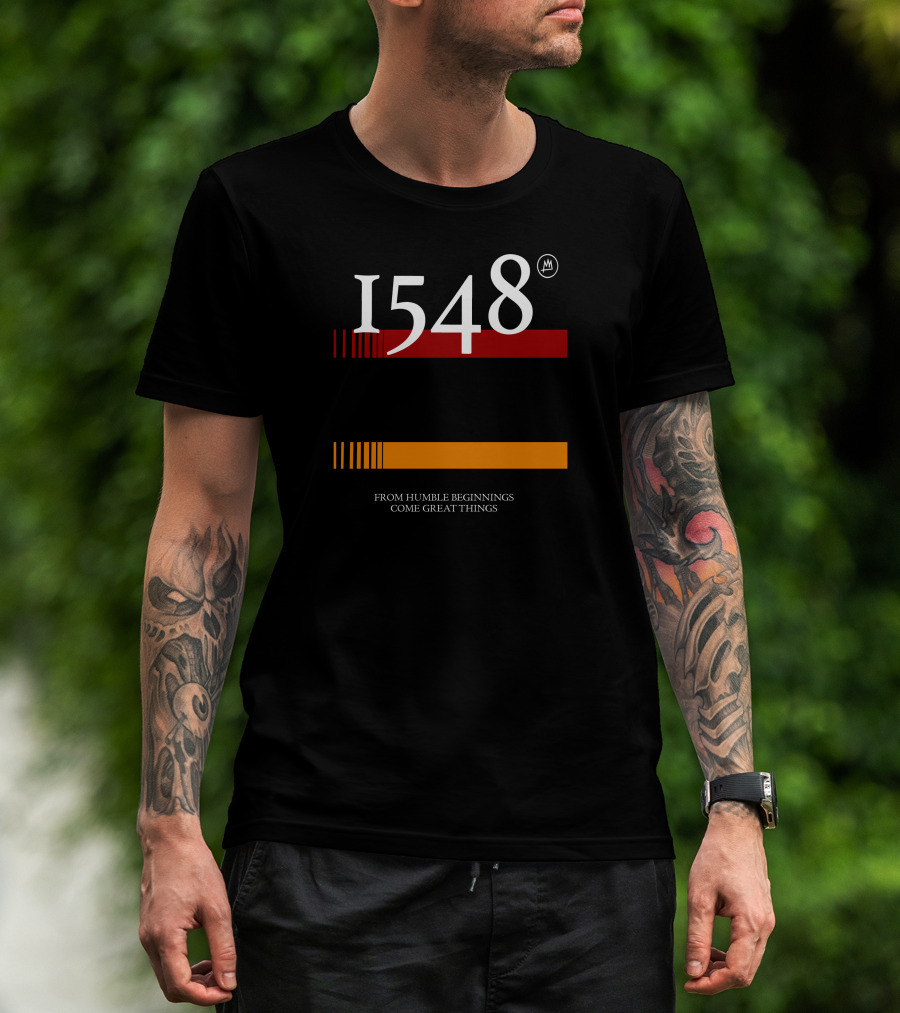 1548 Flag From Humble Beginnings Come Great Things T-Shirt