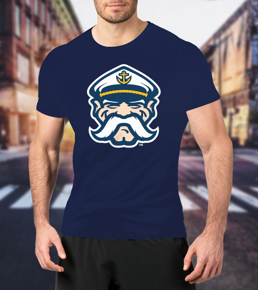 Lake County Captains Nautical Logo Cap T-Shirt