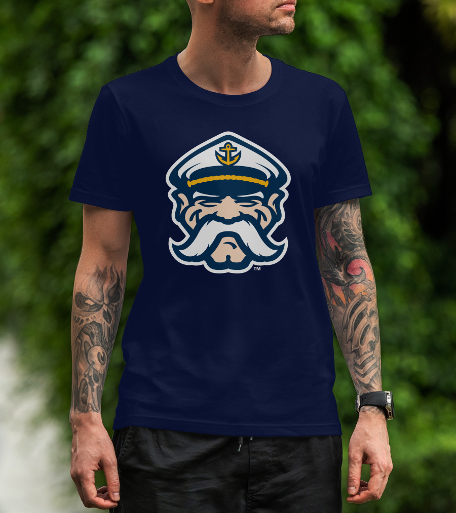 Lake County Captains Nautical Logo Cap T-Shirt