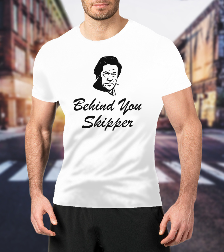 Imran Khan Behind You Skipper T-Shirt