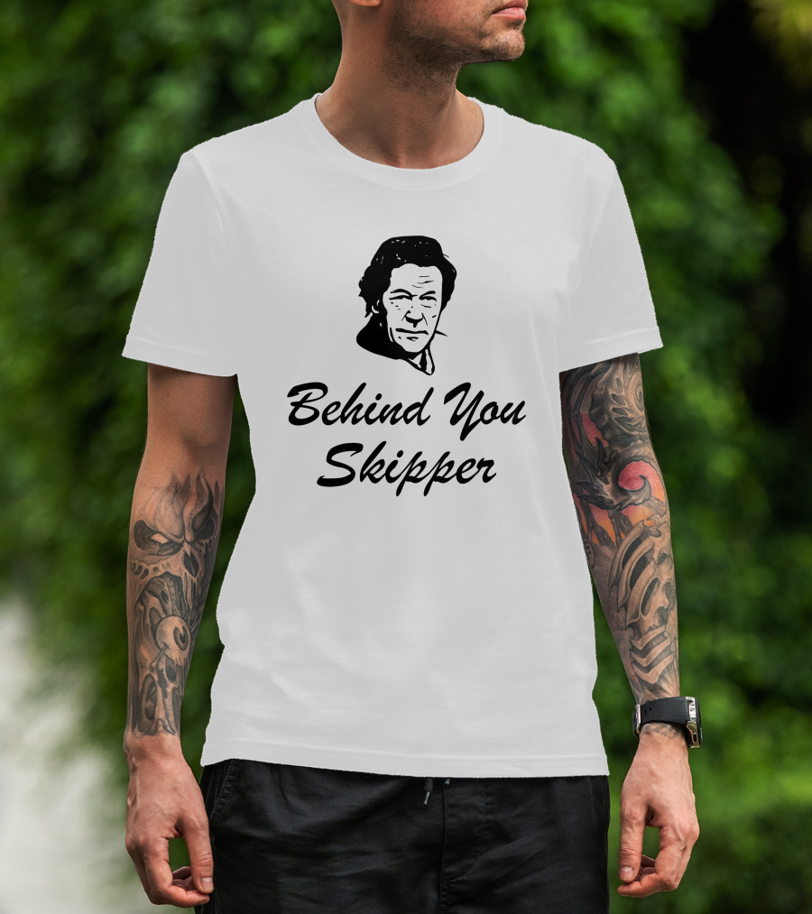 Imran Khan Behind You Skipper T-Shirt