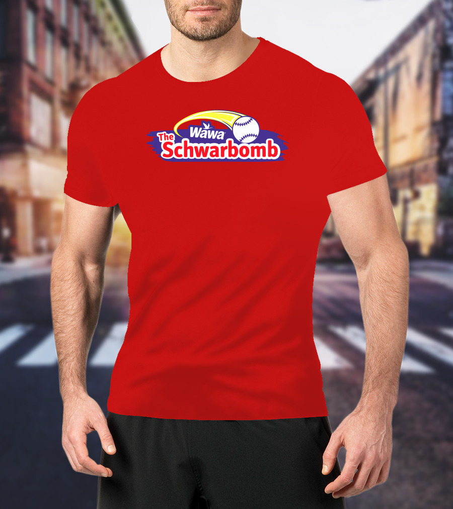 Wawa The Schwarbomb Baseball Iconic T-Shirt