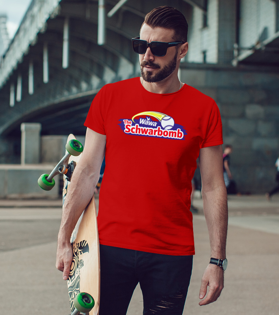 Wawa The Schwarbomb Baseball Iconic T-Shirt