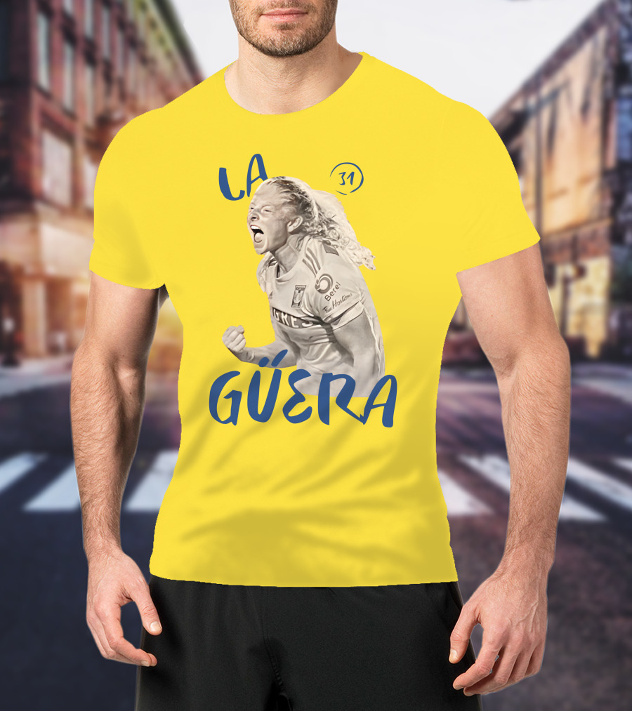 La Güera 31 Tigres Soccer T-Shirt