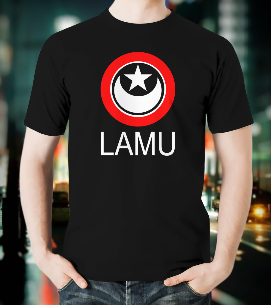 LAMU Star And Crescent Emblem T-Shirt